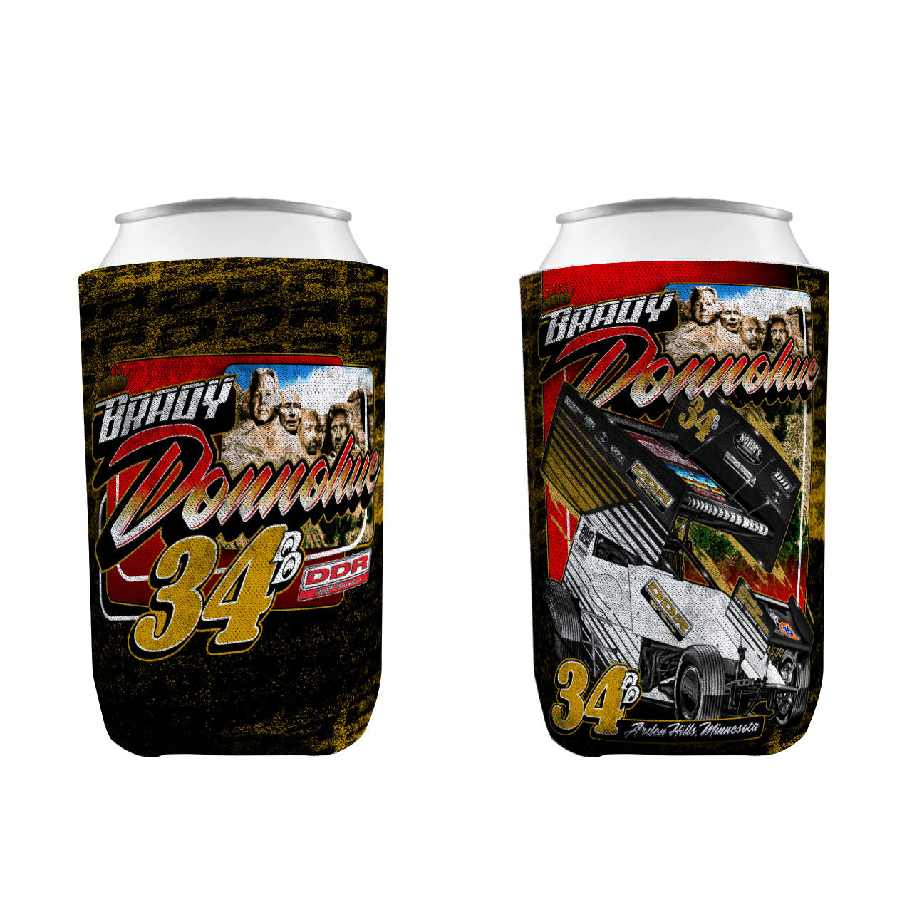 Pedal to the Monument Coozie