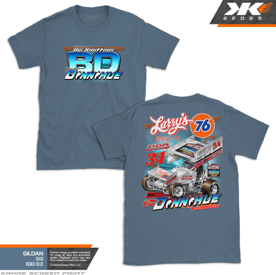 Blue Burst T-Shirt