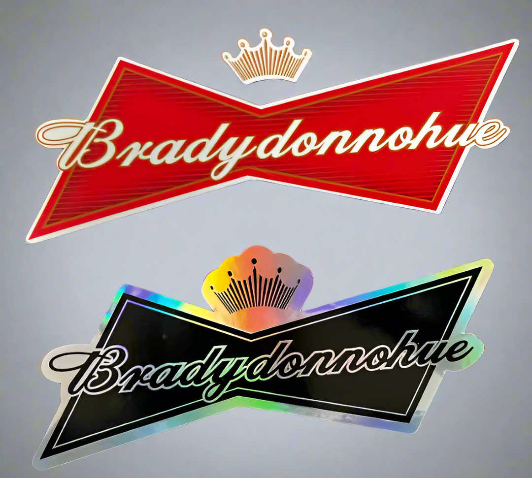 Brady Donnohue Budweiser Stickers